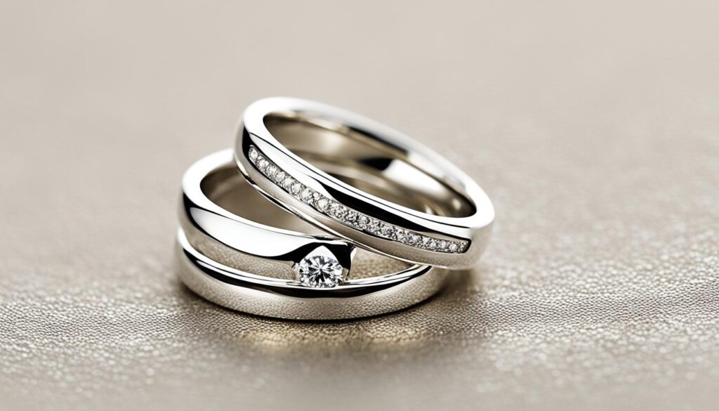 925 Sterling Silber Eheringe