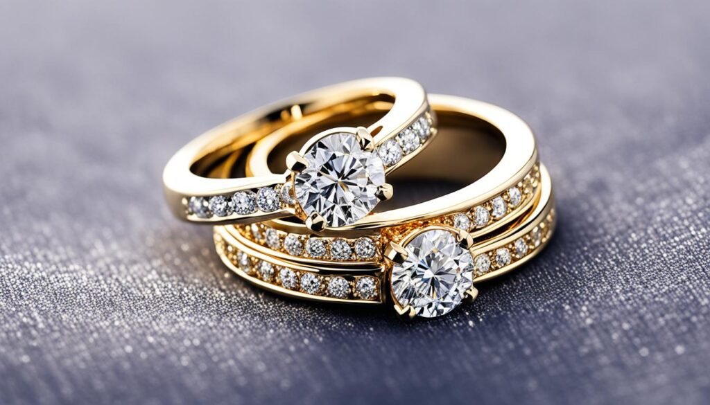 Diamantene Eheringe