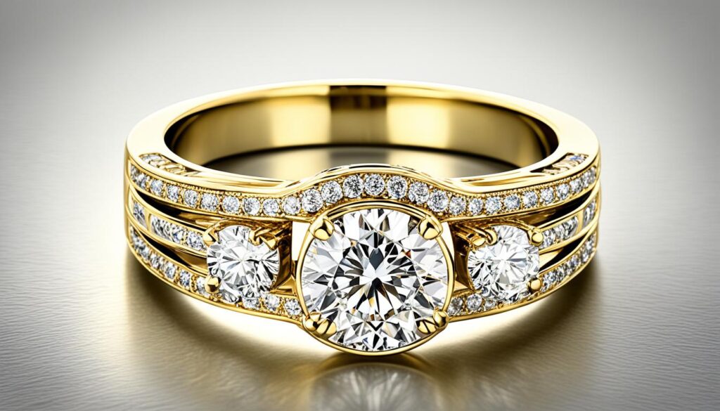 Diamantringe Gold