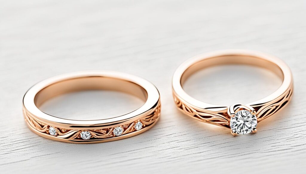 Eheringe Rotgold
