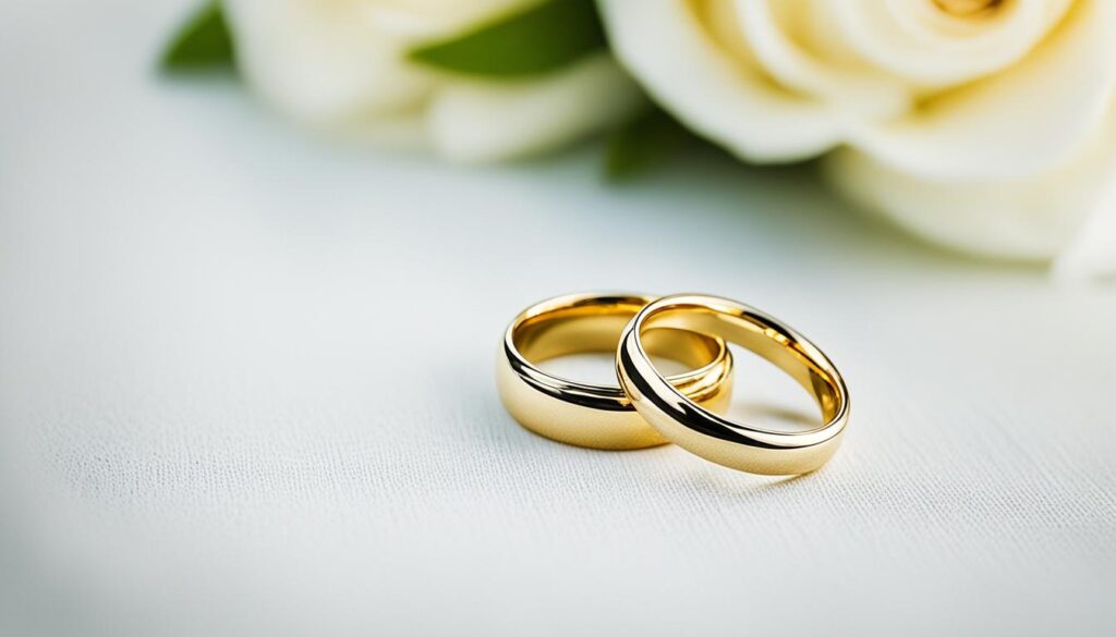 Eheringe - Symbol der Liebe