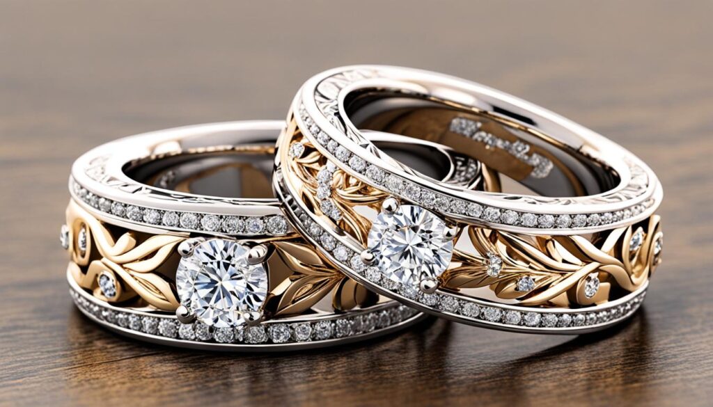 Elegante Trauringe