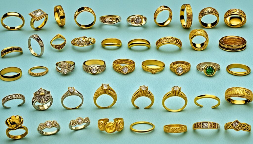 Geschichte der goldenen Eheringe
