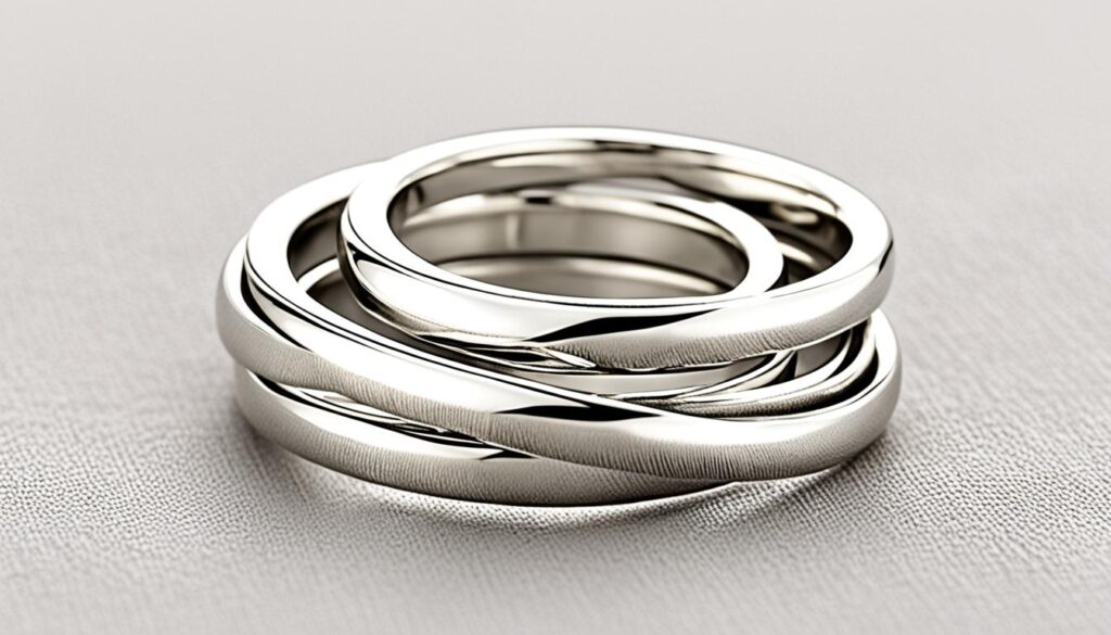 Silber Verlobungsringe