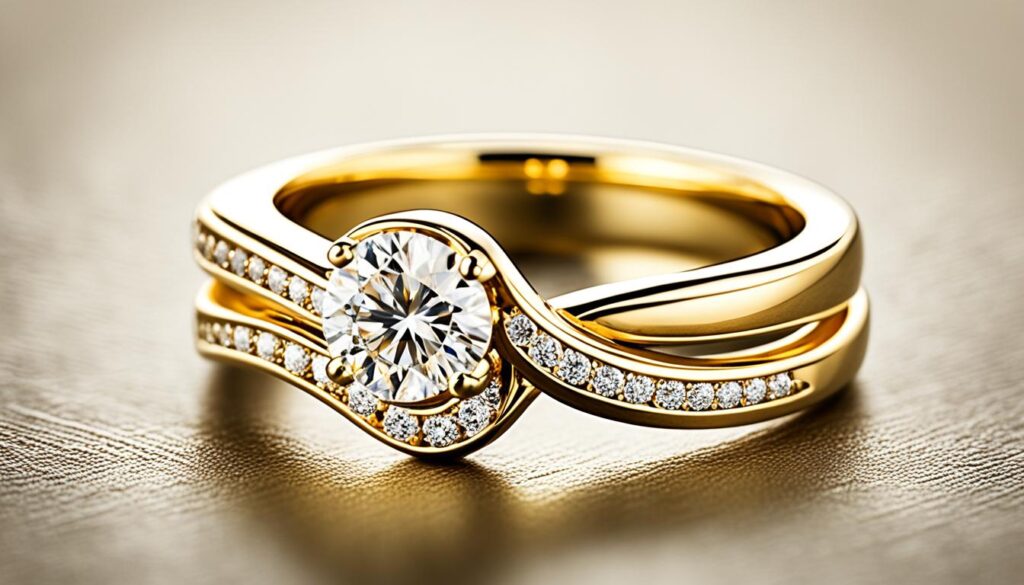 gelbgold eheringe