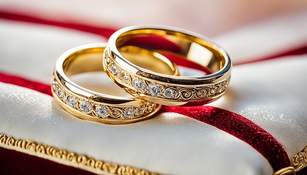 goldringe hochzeit