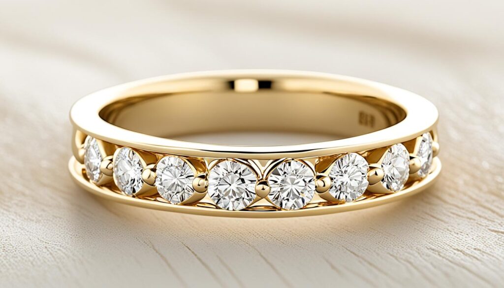 memoire ring gelbgold