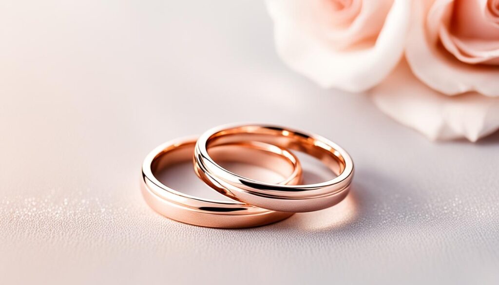 roségold eheringe symbolik