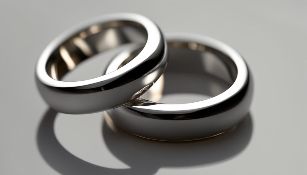 silberne hochzeitsringe