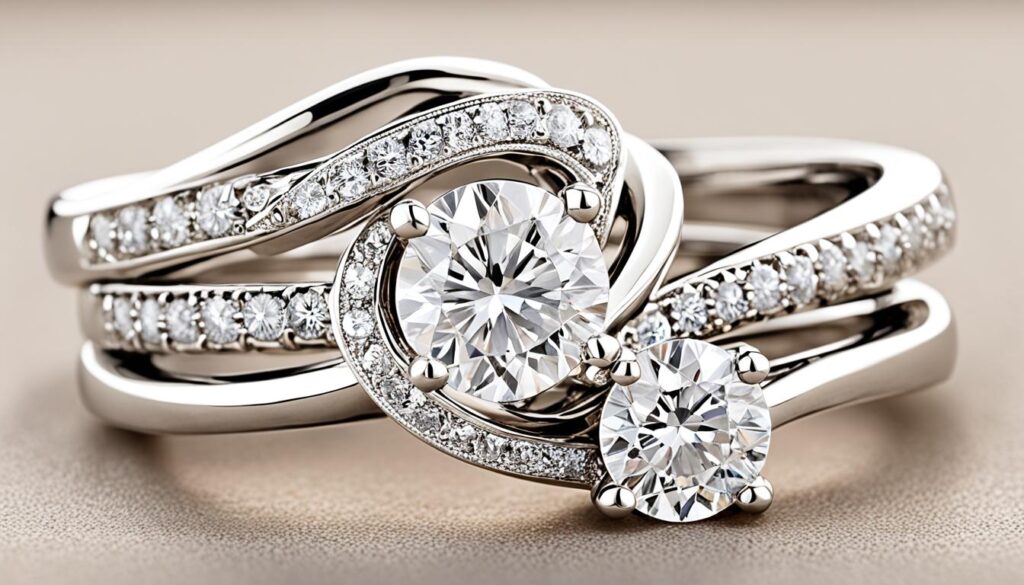 weißgoldringe mit diamanten