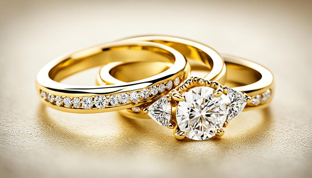 zeitlose eheringe 585 gold
