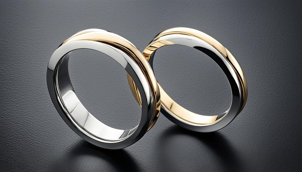 Bicolor Eheringe