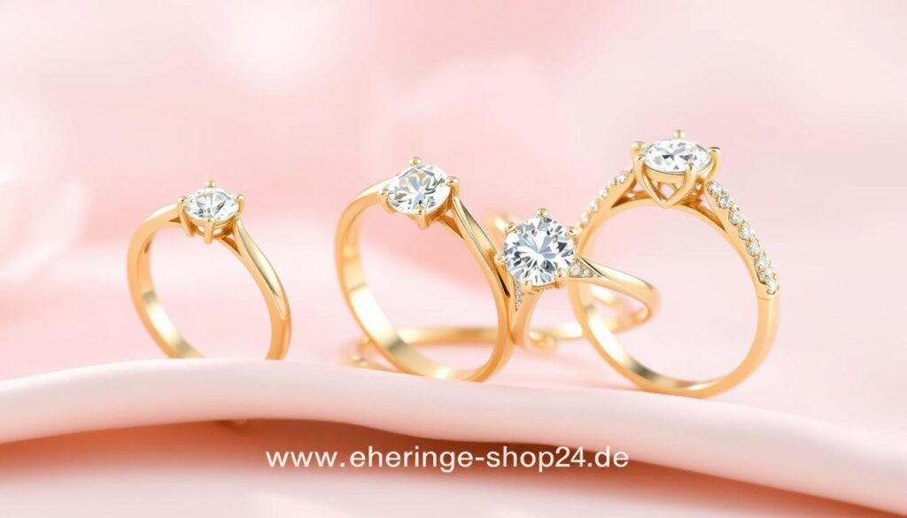 Gelbgold Verlobungsringe