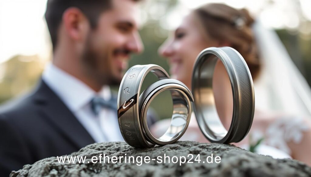 Matte Eheringe
