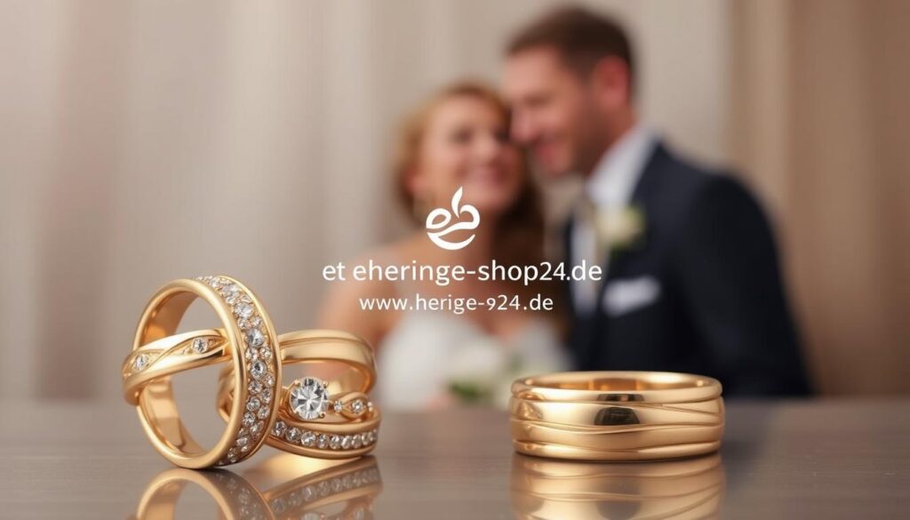 Moderne Eheringe aus 750 Gold