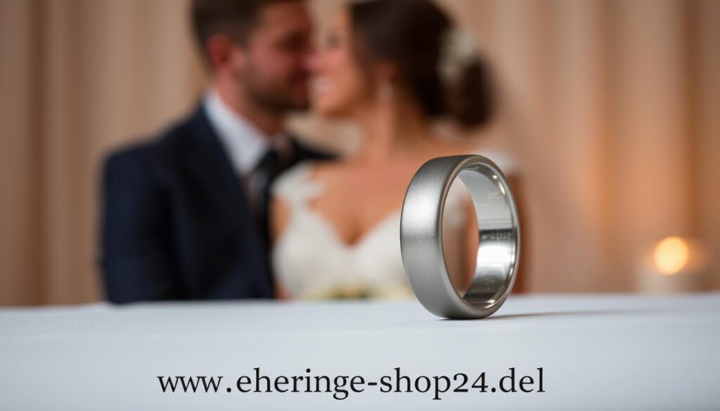 Silber Eheringe