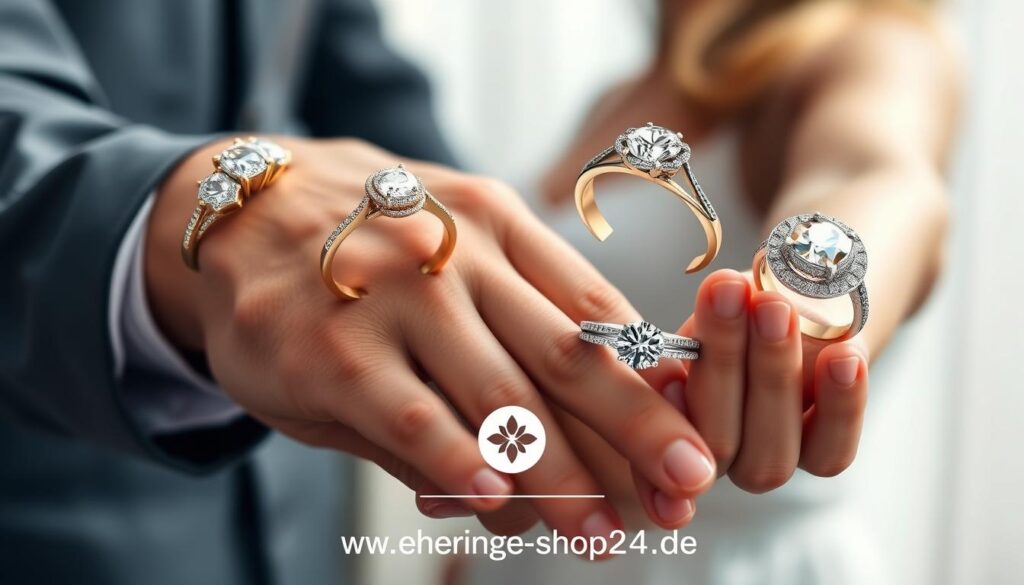 Verlobungsringe in Gold, Weißgold und Roségold