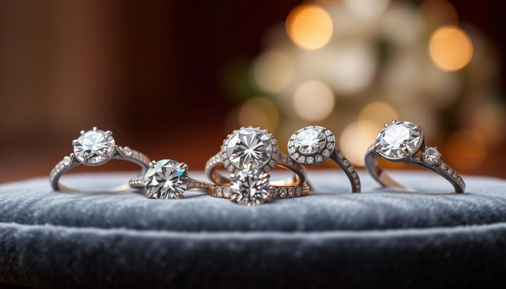 Verlobungsringe mit Diamanten
