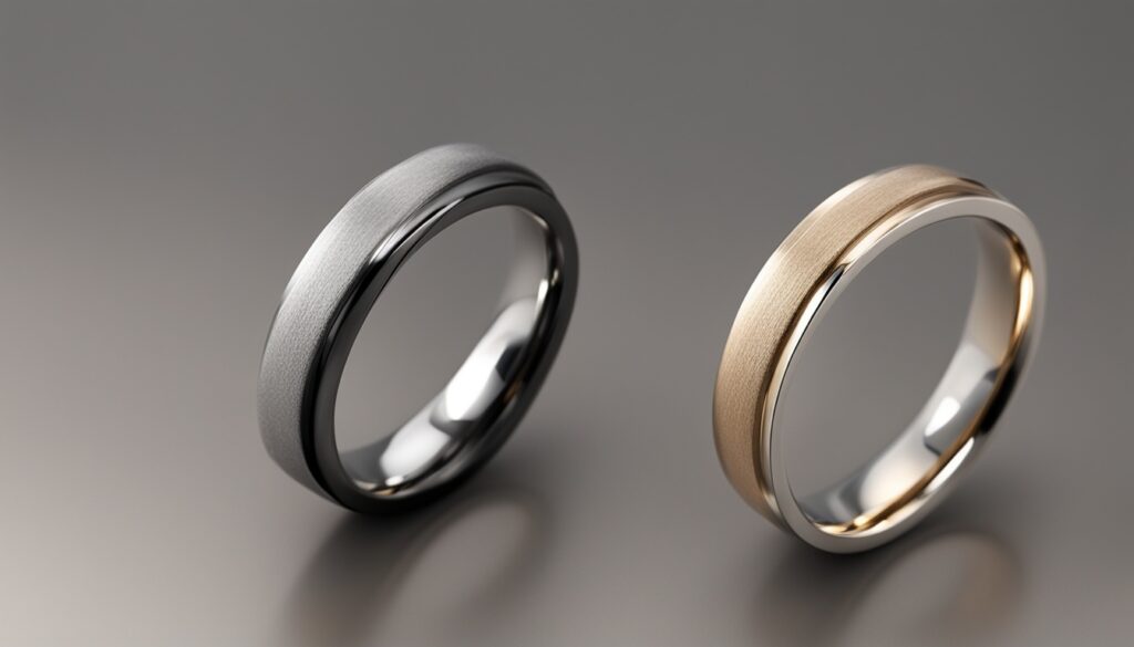 gehämmerte Ringe