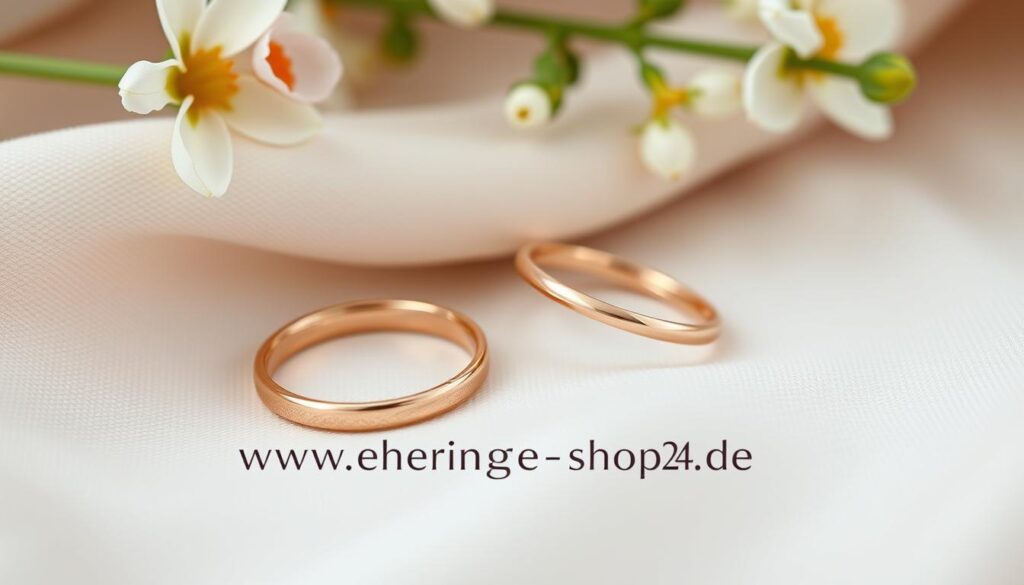 rosegold ringe schlicht