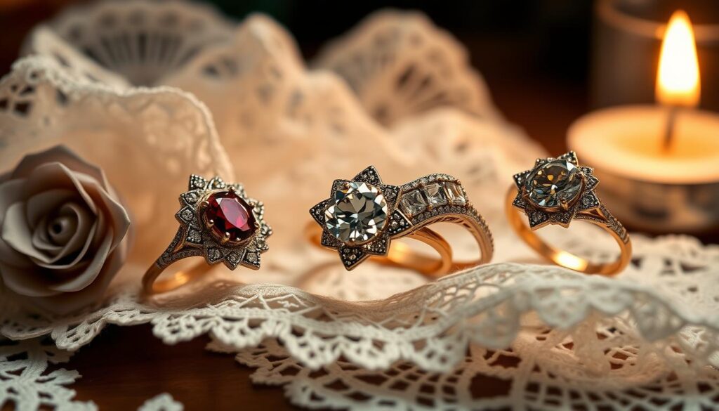Antike Diamantringe
