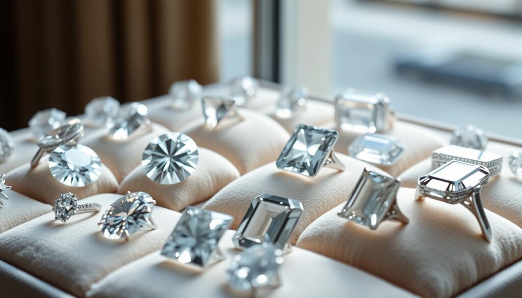 Auswahl des perfekten Diamanten