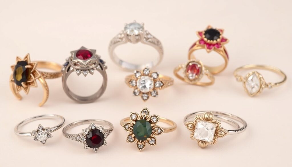 Beispiel für ausgefallene Ringformen