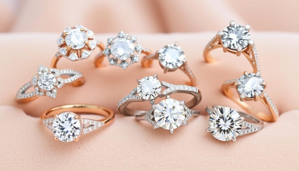 Diamantringe mit besonderem Design