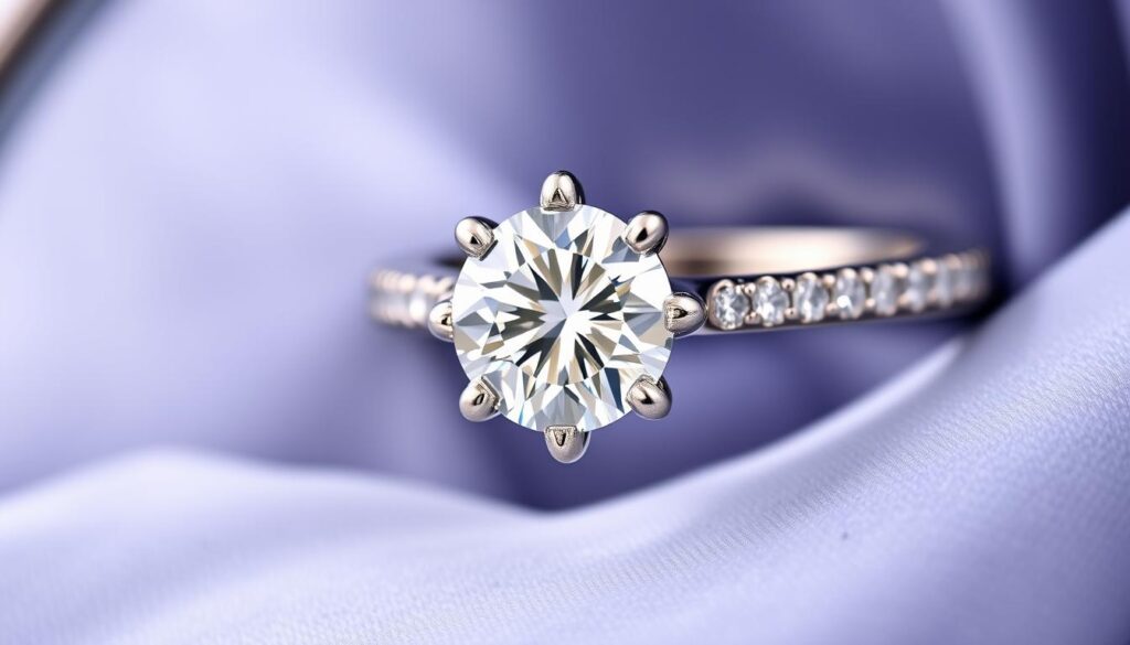Diamantschliff Verlobungsring