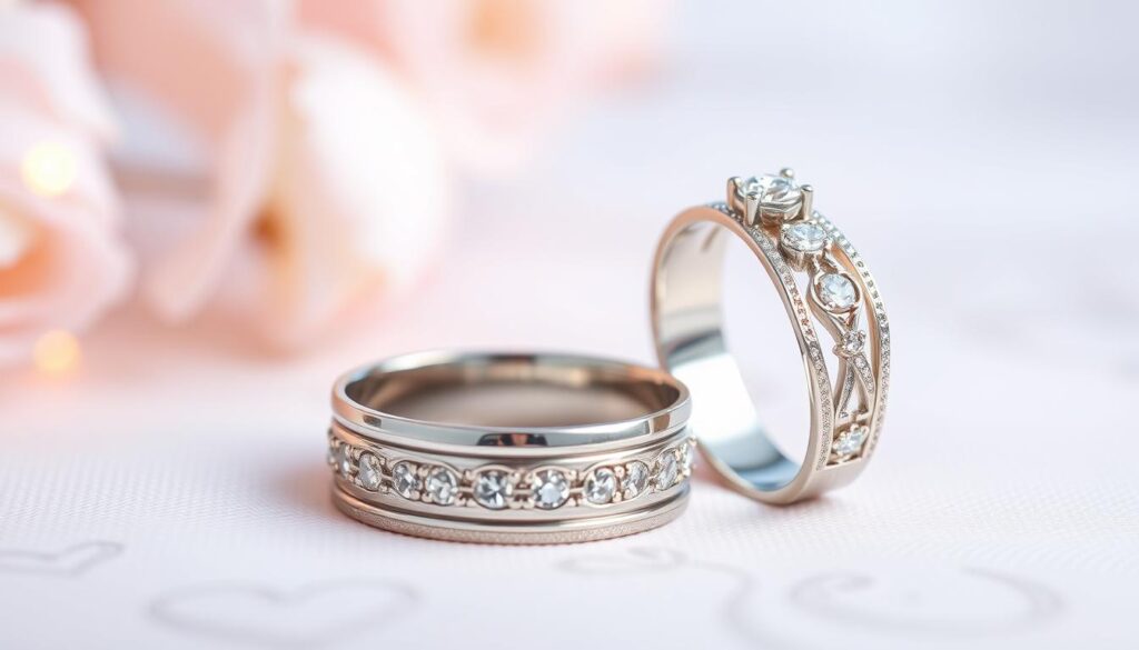Elegante Silberringe