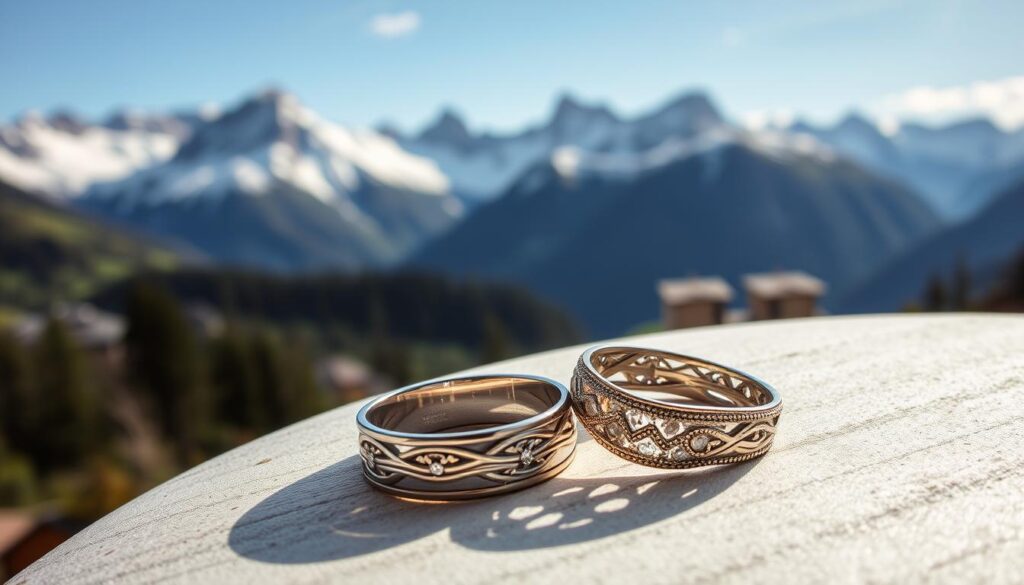 Individuelle Ringe für Hochzeit und Verlobung
