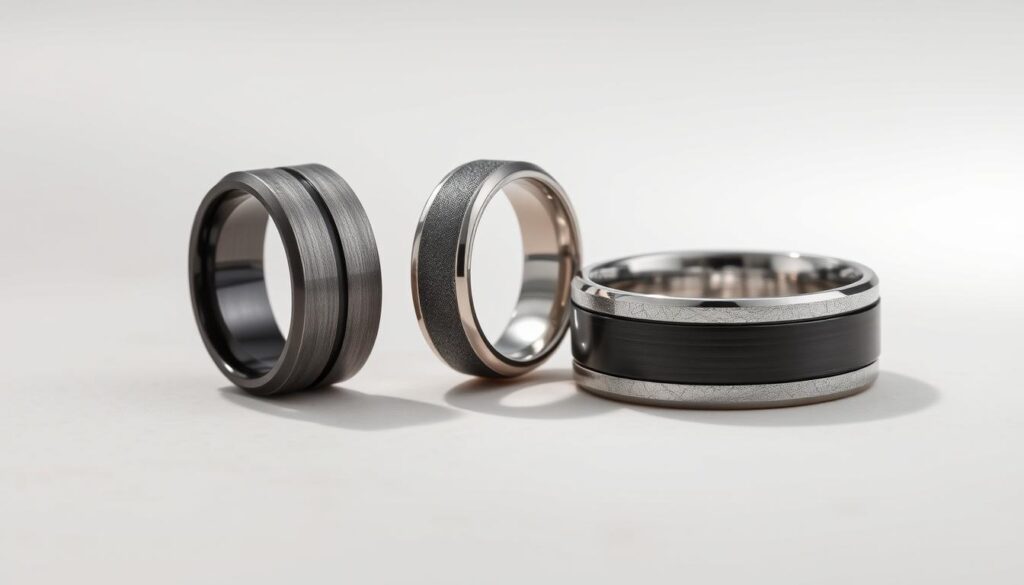 Moderne Partnerringe aus innovativen Materialien