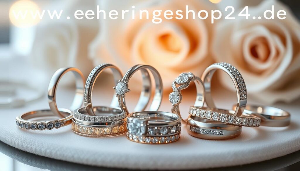 Silberne Eheringe