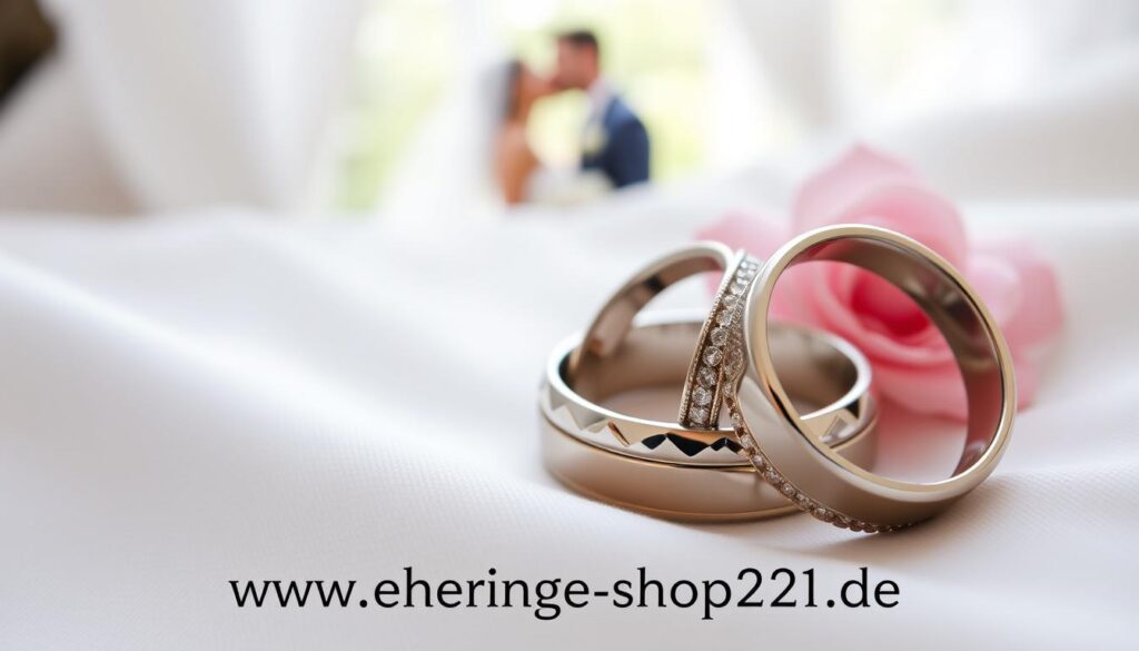 Silberne Eheringe