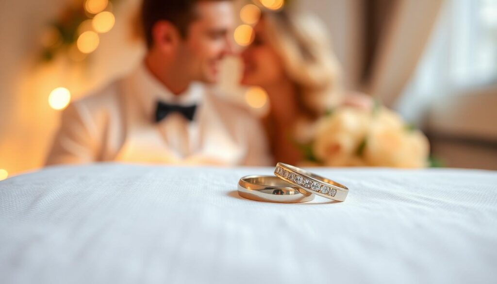 Trauringe Gold und Silber