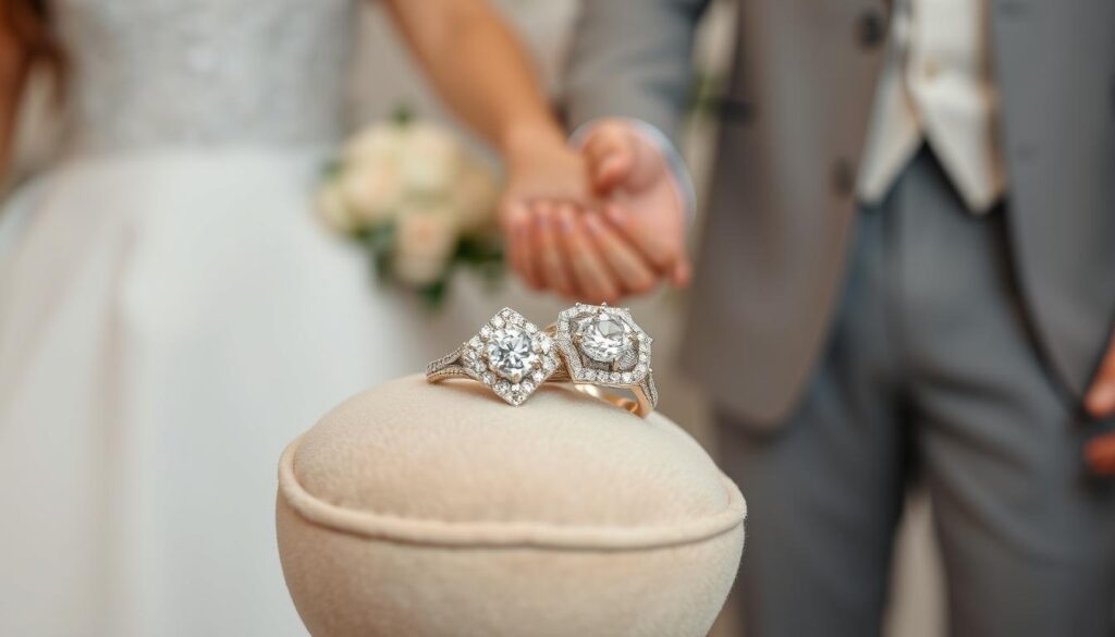 Trauringe mit Diamanten