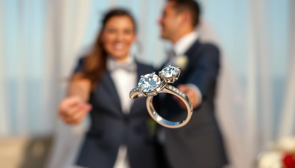 Verlobungsringe mit Diamanten