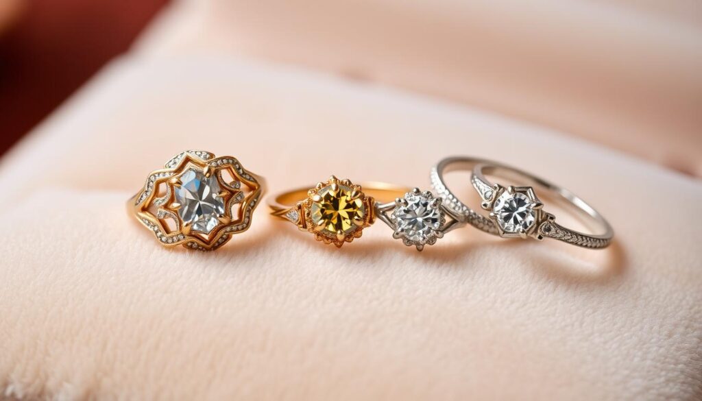 bicolor ringe verlobungsringe