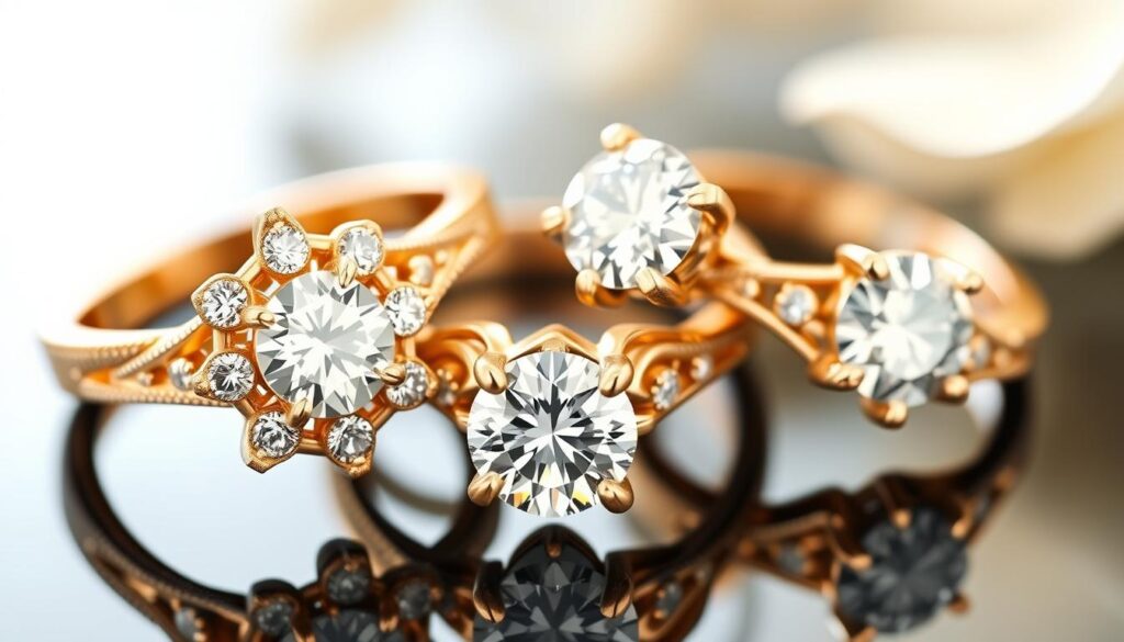 diamant verlobungsringe gold