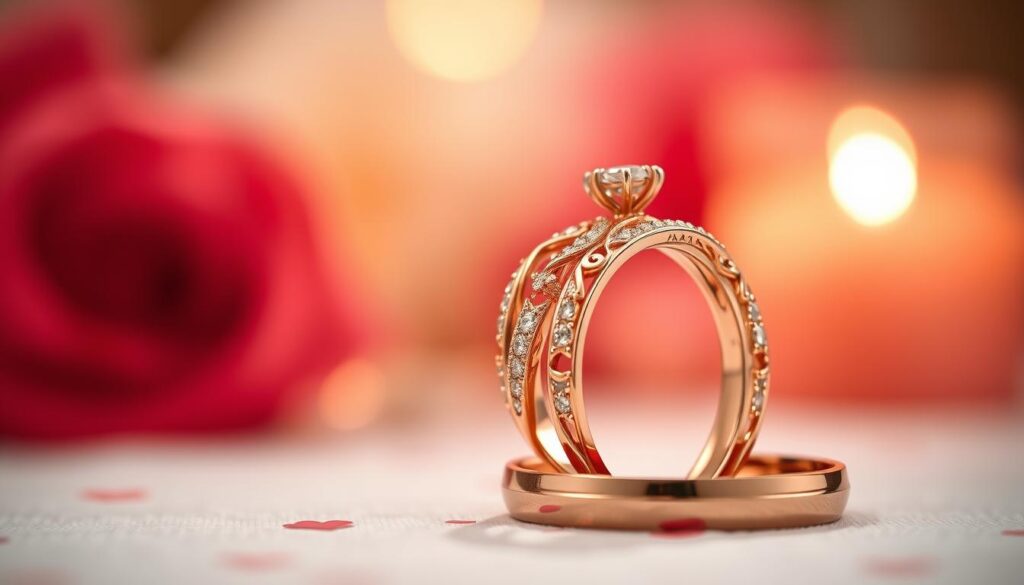 eheringe rotgold und rosegold