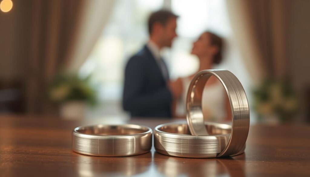 eheringe weißgold gebürstet
