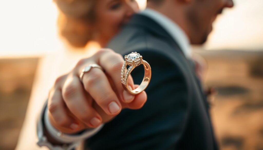 gold 750 ring
