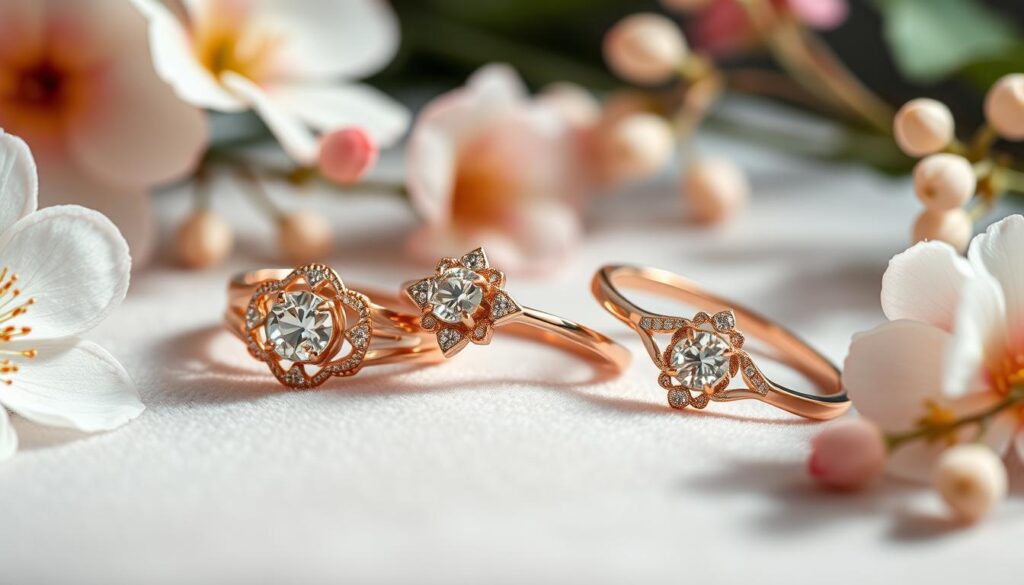 ringe rosegold