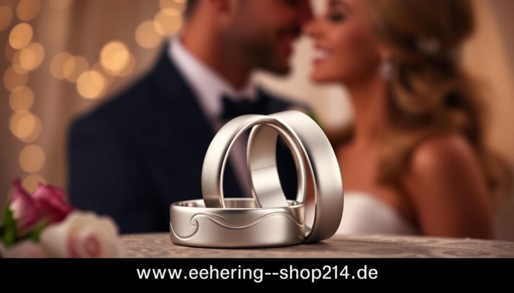 trauringe weißgold matt